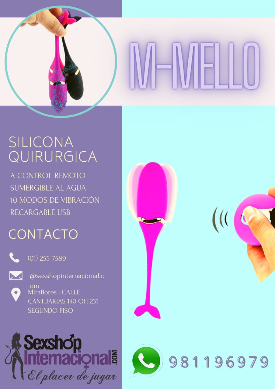 BALA VIBRADORA INALAMBRICA-A CONTROL REMOT-M-MELLO-SEXSHOP LIMA 971890151 